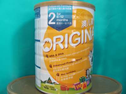澳大利亚原罐原装进口婴幼儿配方奶粉6-12个月（第2阶段）（900克/罐）